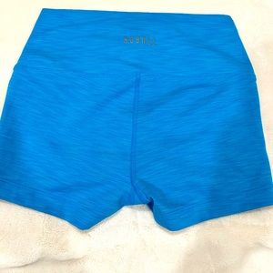 High rise Nobull booty shorts size small